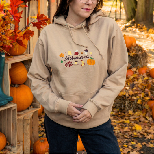 Bluza z haftem JESIENIARA