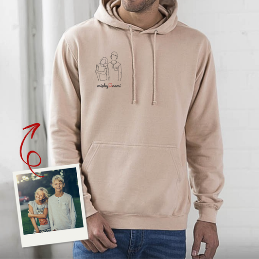Bluza z haftem z Twojego zdjęcia - mały haft
