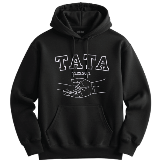 bluza z haftem dla taty i data