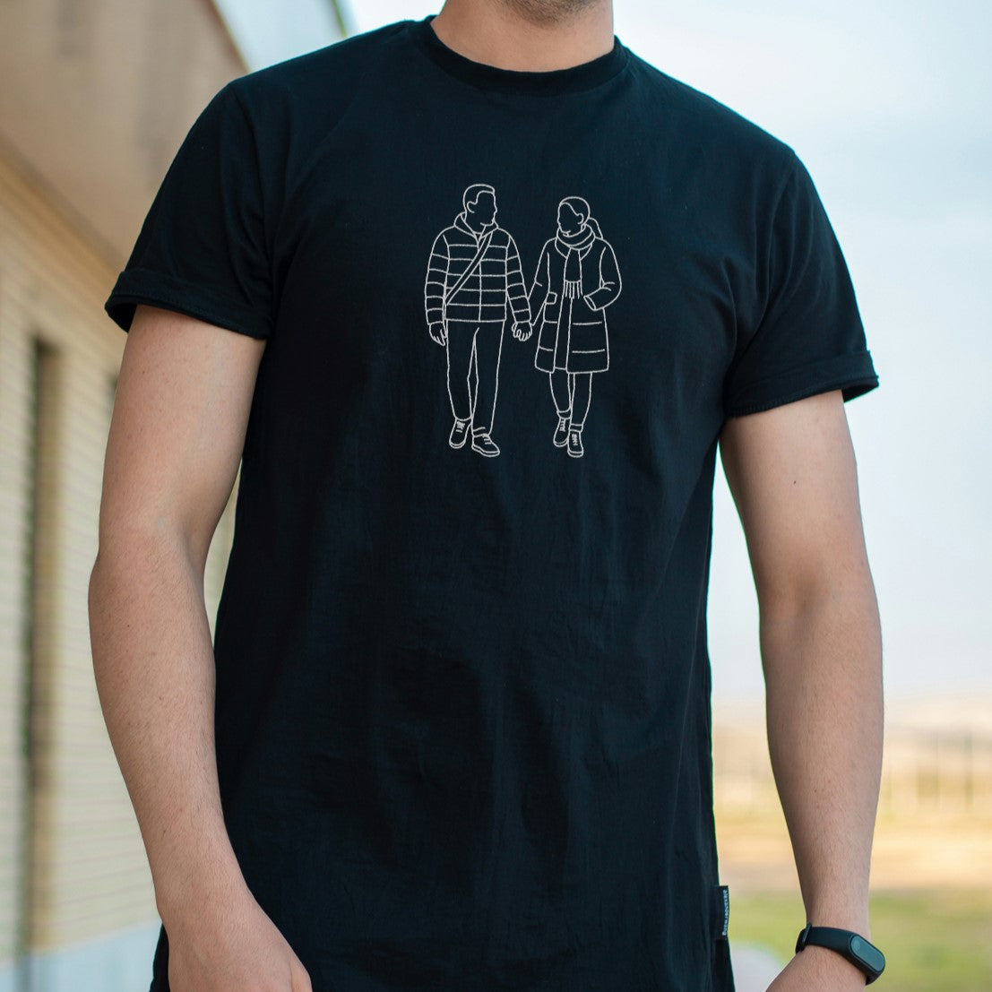 Koszulka z haftem z Twojego zdjęcia - duży haft