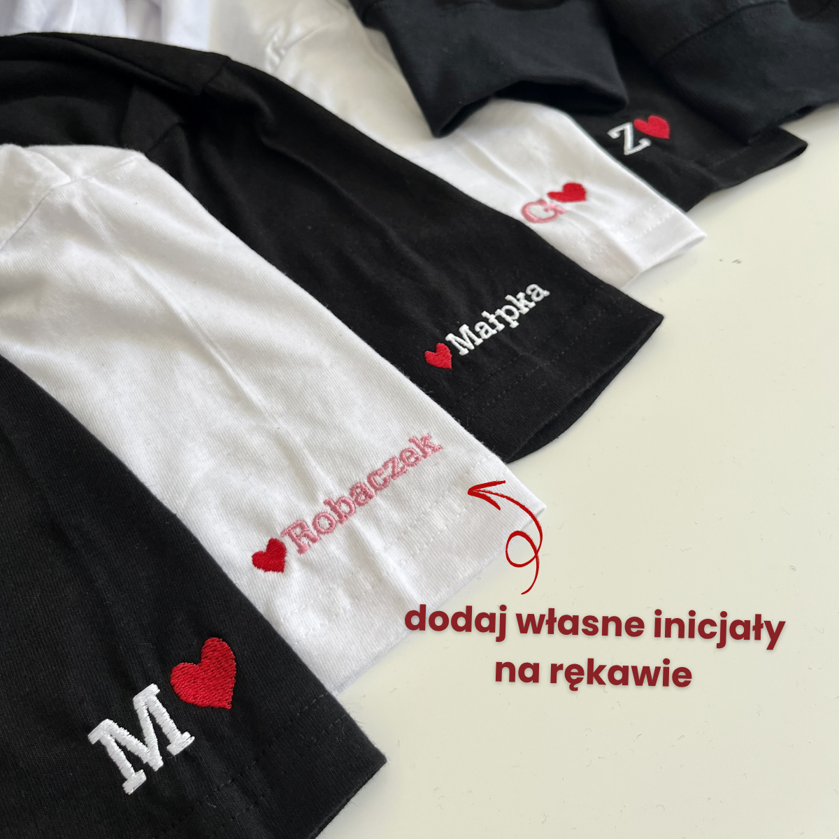 Haft_inicjaly_na_rekawie_koszulki
