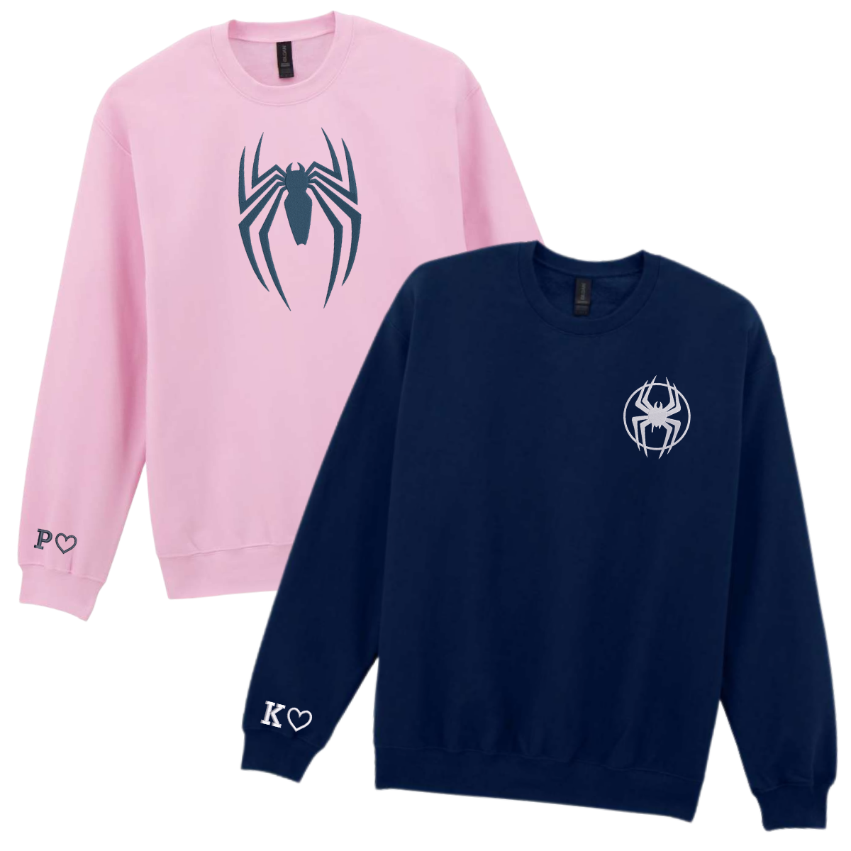 Matching_bluzy_z_haftem_spiderman