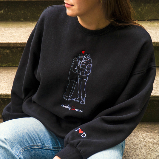Bluza z haftem z Twojego zdjęcia - duży haft