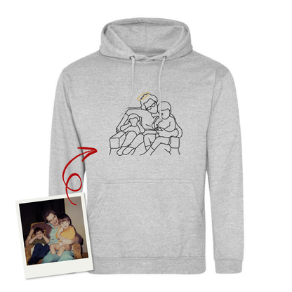 Bluza z haftem z Twojego zdjęcia - duży haft