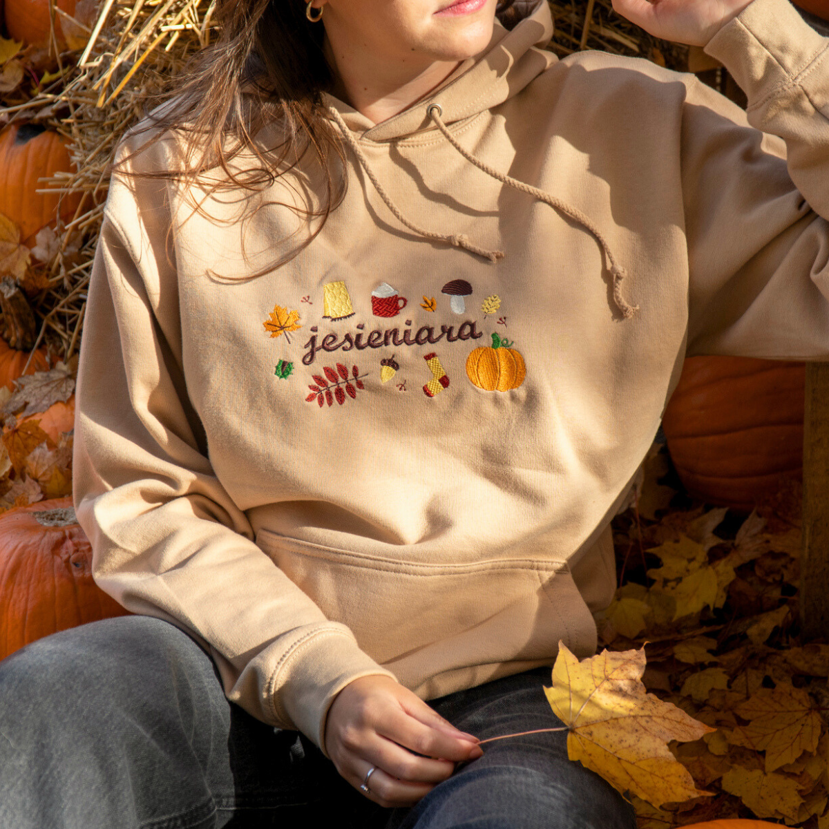 Bluza z haftem JESIENIARA