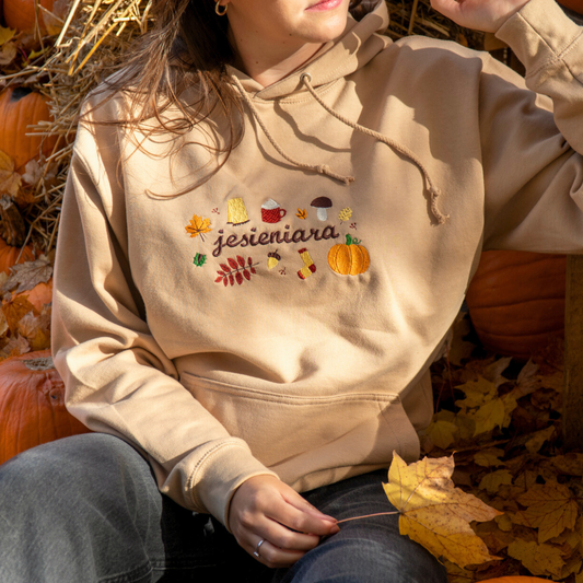 Bluza z haftem JESIENIARA