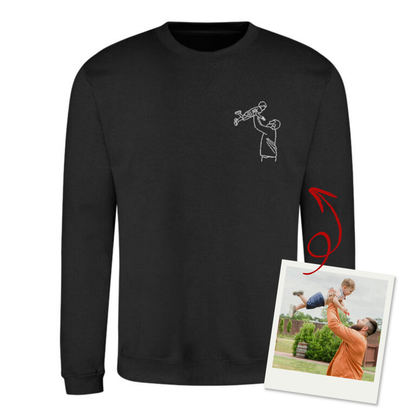 Bluza z haftem z Twojego zdjęcia - mały haft