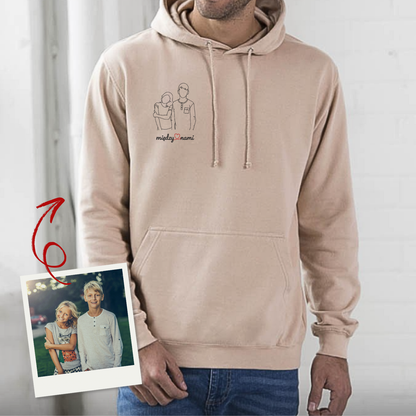 Bluza z haftem z Twojego zdjęcia - mały haft