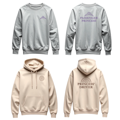 Bluza PASSENGER PRINCESS / PRINCESS' DRIVER