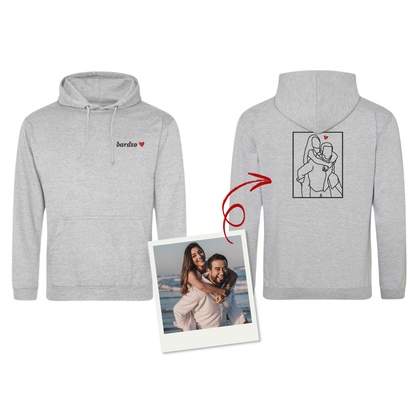 Bluza z haftem z Twojego zdjęcia - duży haft