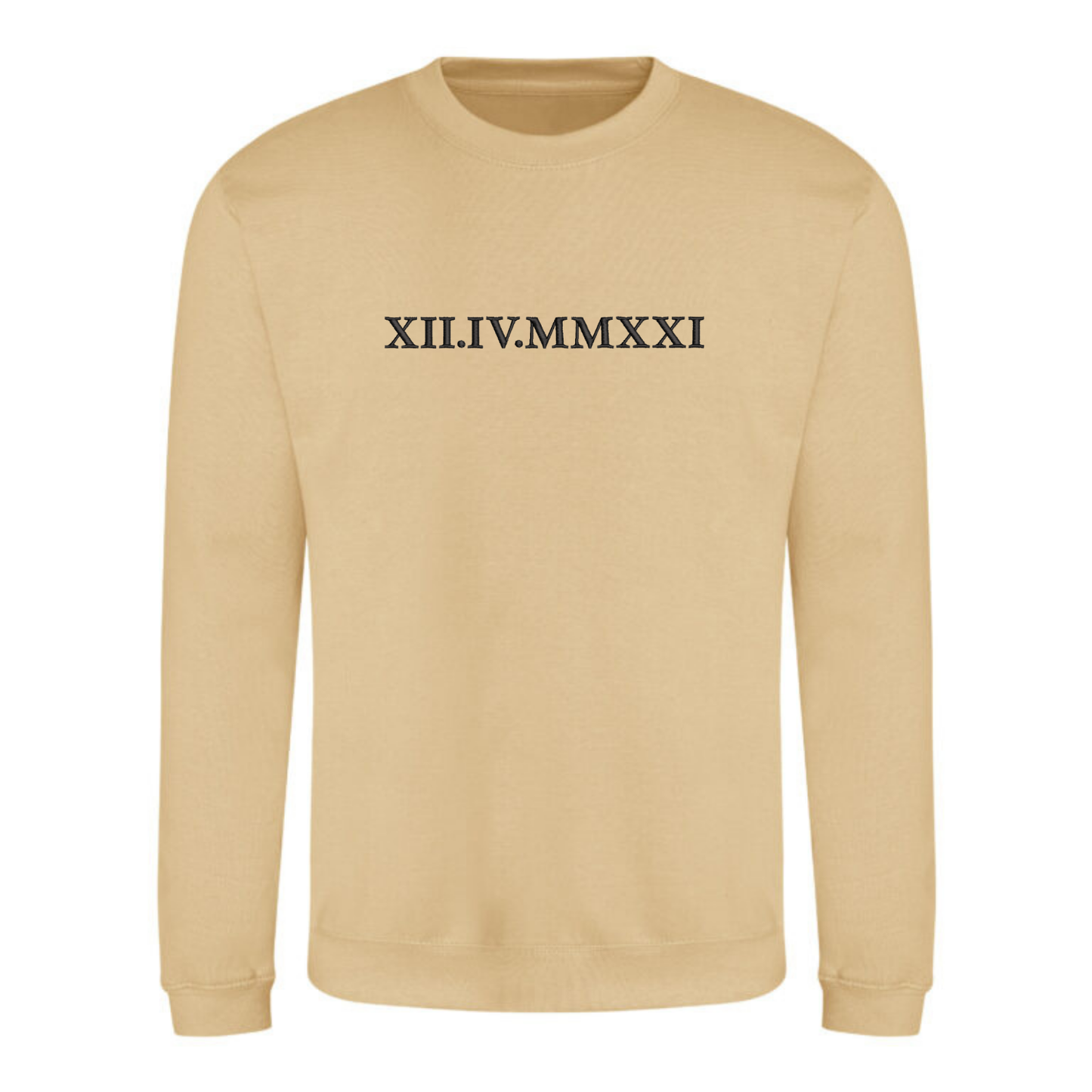 Bluza z datą zapisaną cyframi rzymskimi
