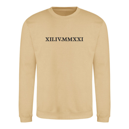 bluza z haftem daty