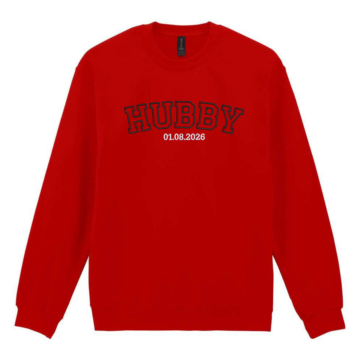 bluza z haftem hubby dla męża