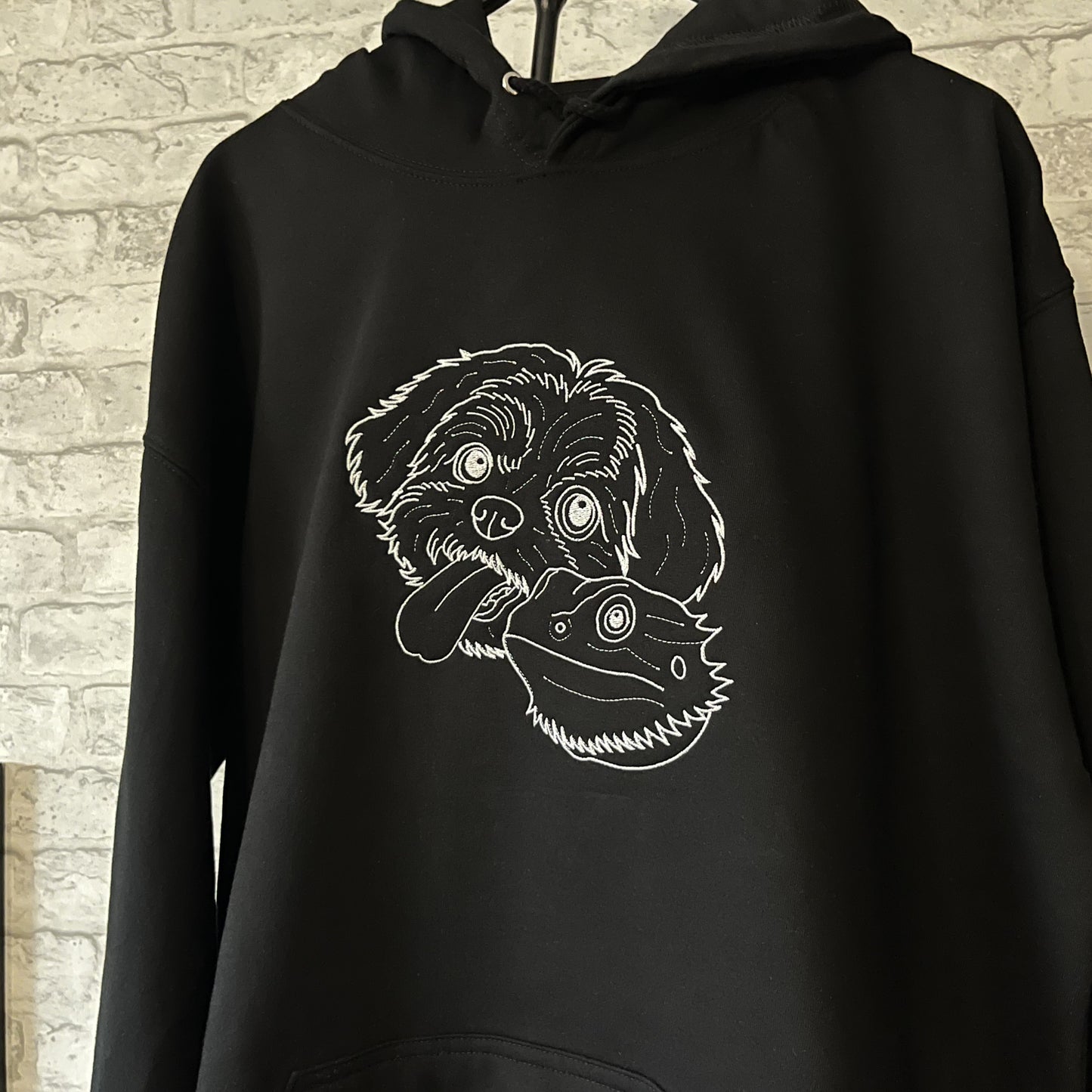 bluza z haftem ze zdjęcia zwierzaka