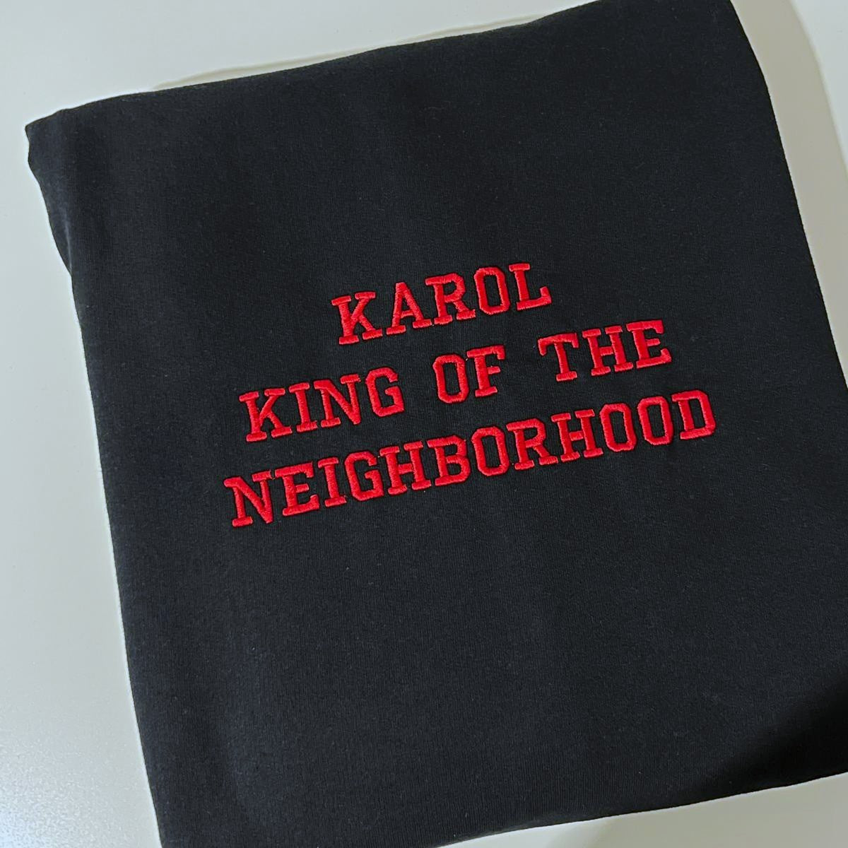 Bluza z własnym tekstem