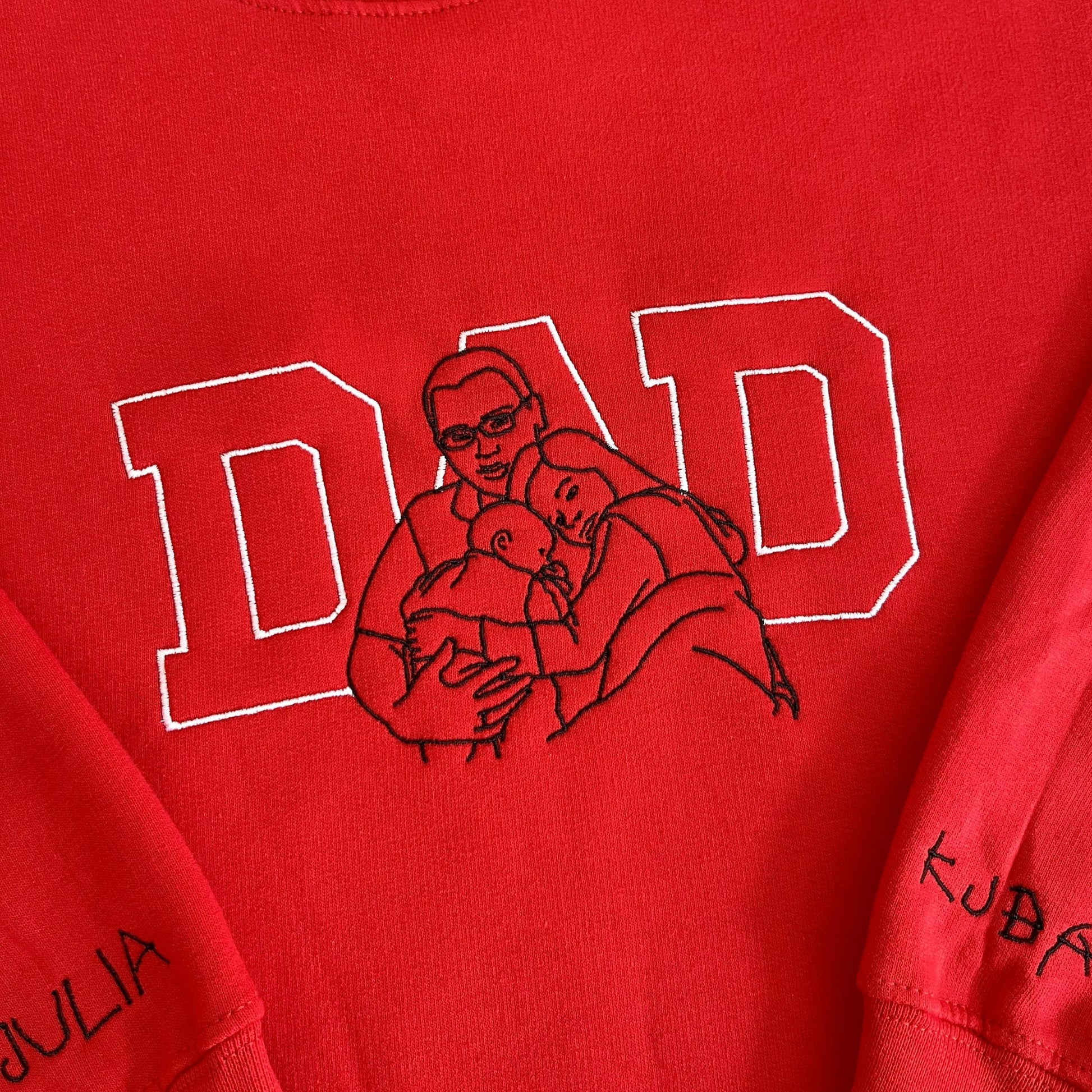 bluza ze zdjecia z tatem i napisem dad