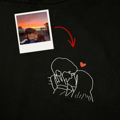 Bluza z haftem z Twojego zdjęcia - mały haft