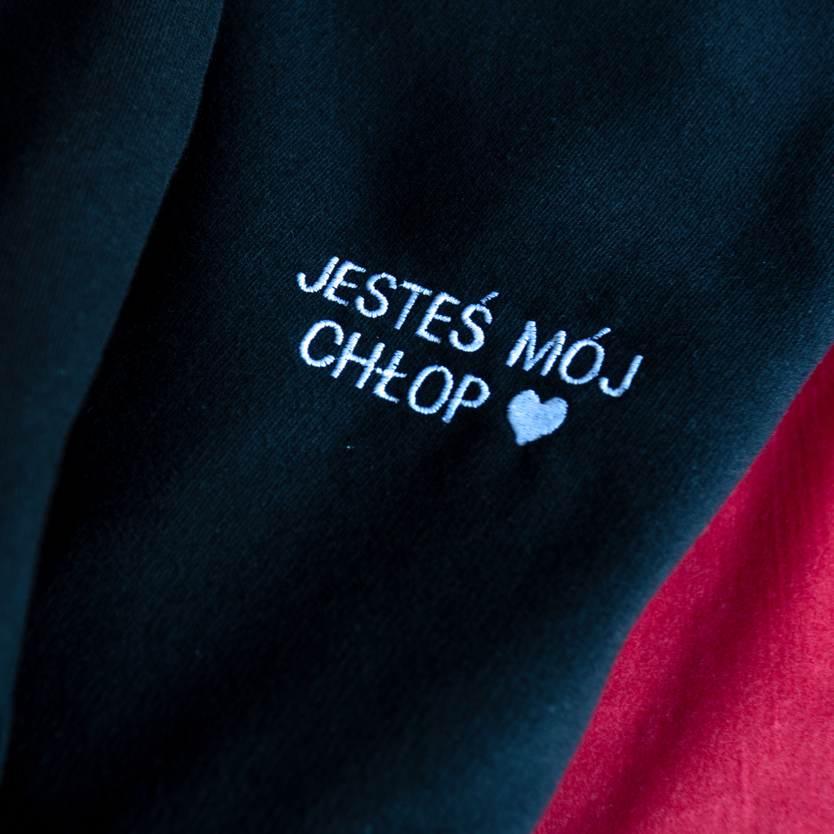 Koszulka z tekstem JESTEŚ MÓJ CHŁOP / JESTEŚ MOJA SZLACHCIANKA