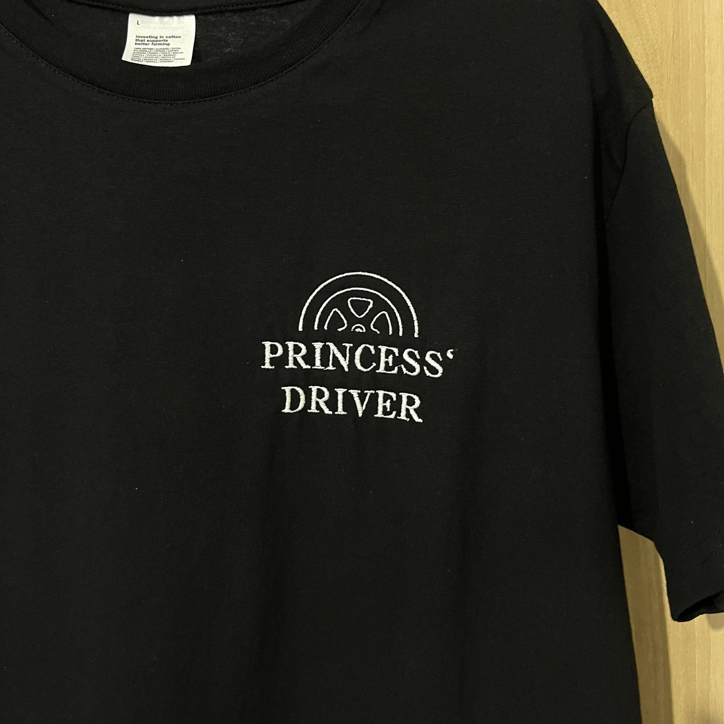 koszulka z haftem princess driver