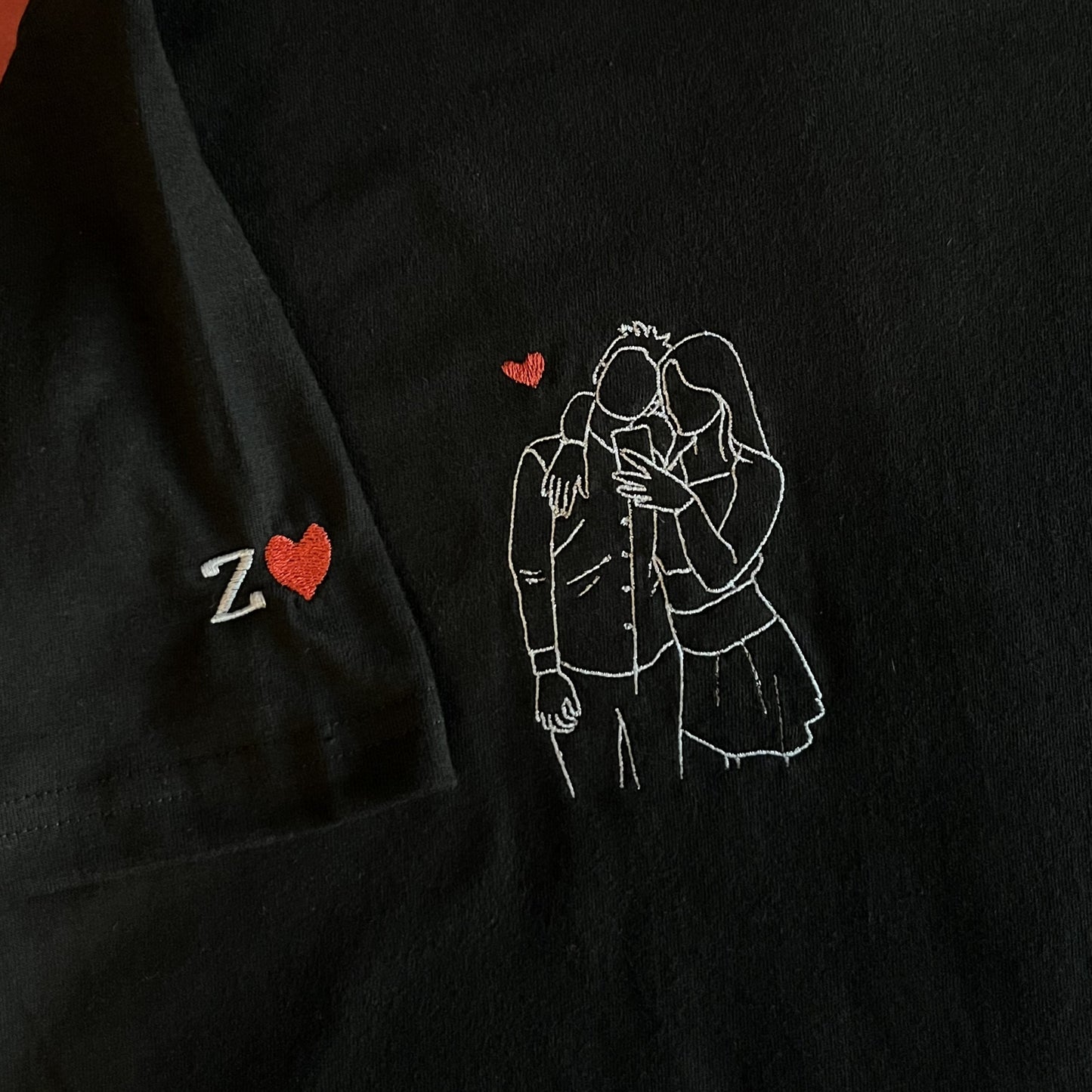 Koszulka z haftem z Twojego zdjęcia - mały haft