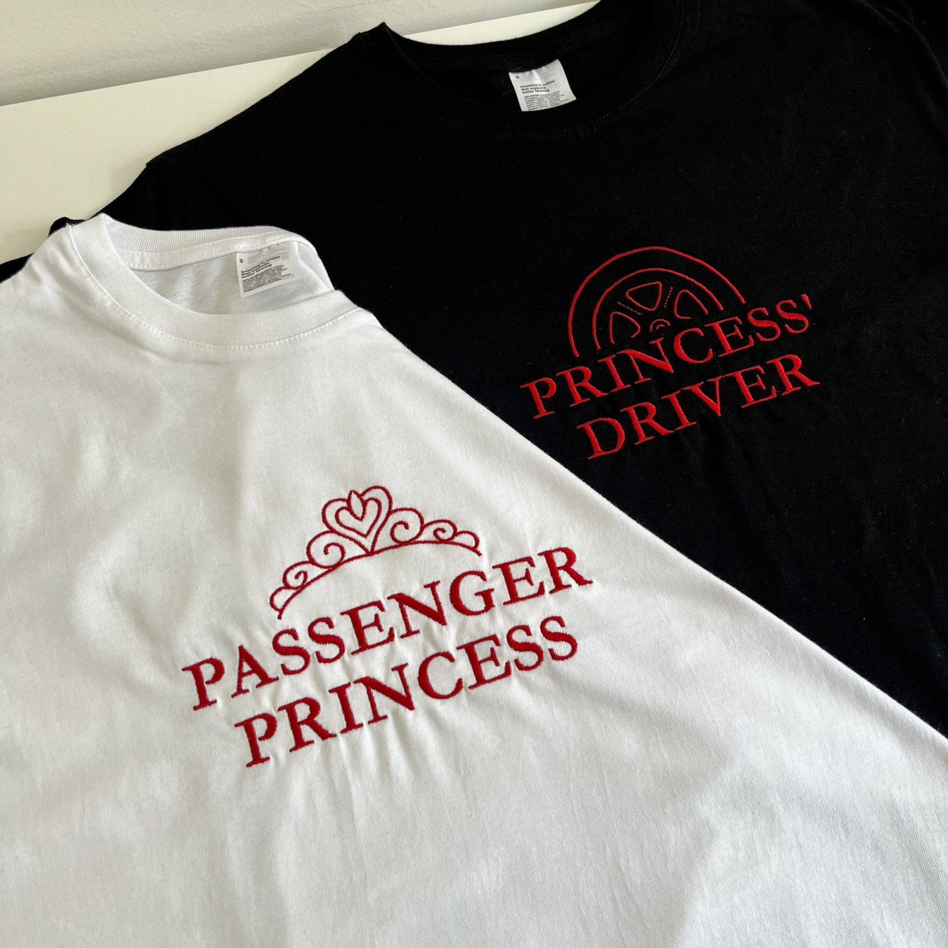 koszulki z haftem passenger princess i driver