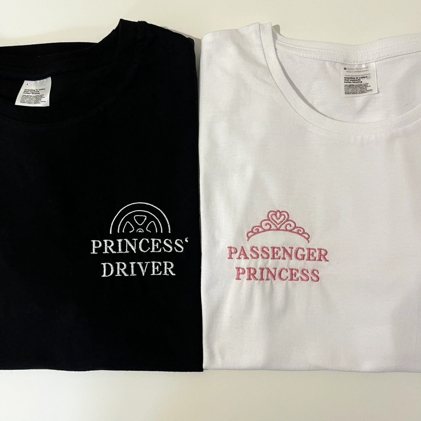 matching koszulki z haftem passeneger princess