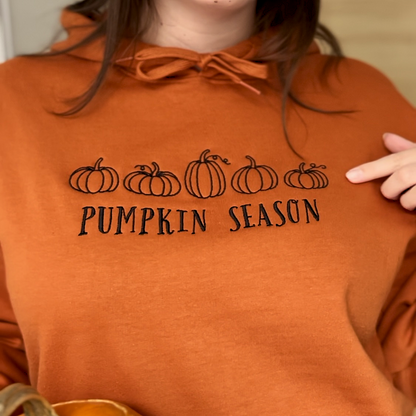 pomarańczowa bluza z dyniami pumpkin season