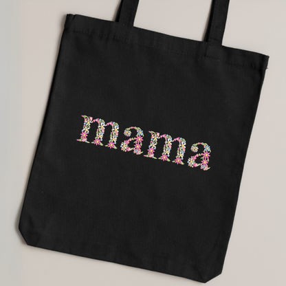 torba z kwiatowym haftem mama dla mamy