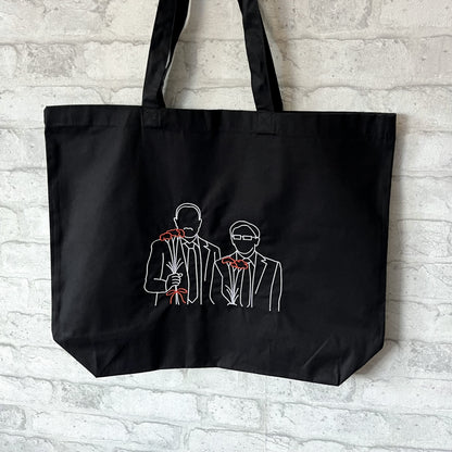 Torba bawełniana z personalizowanym haftem